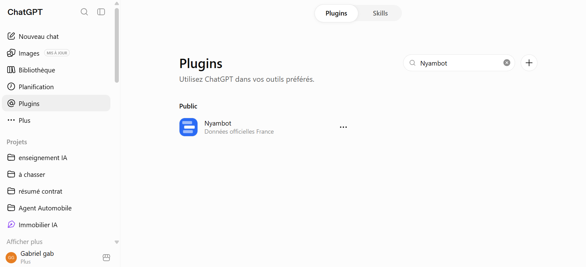 Répertoire des plugins ChatGPT